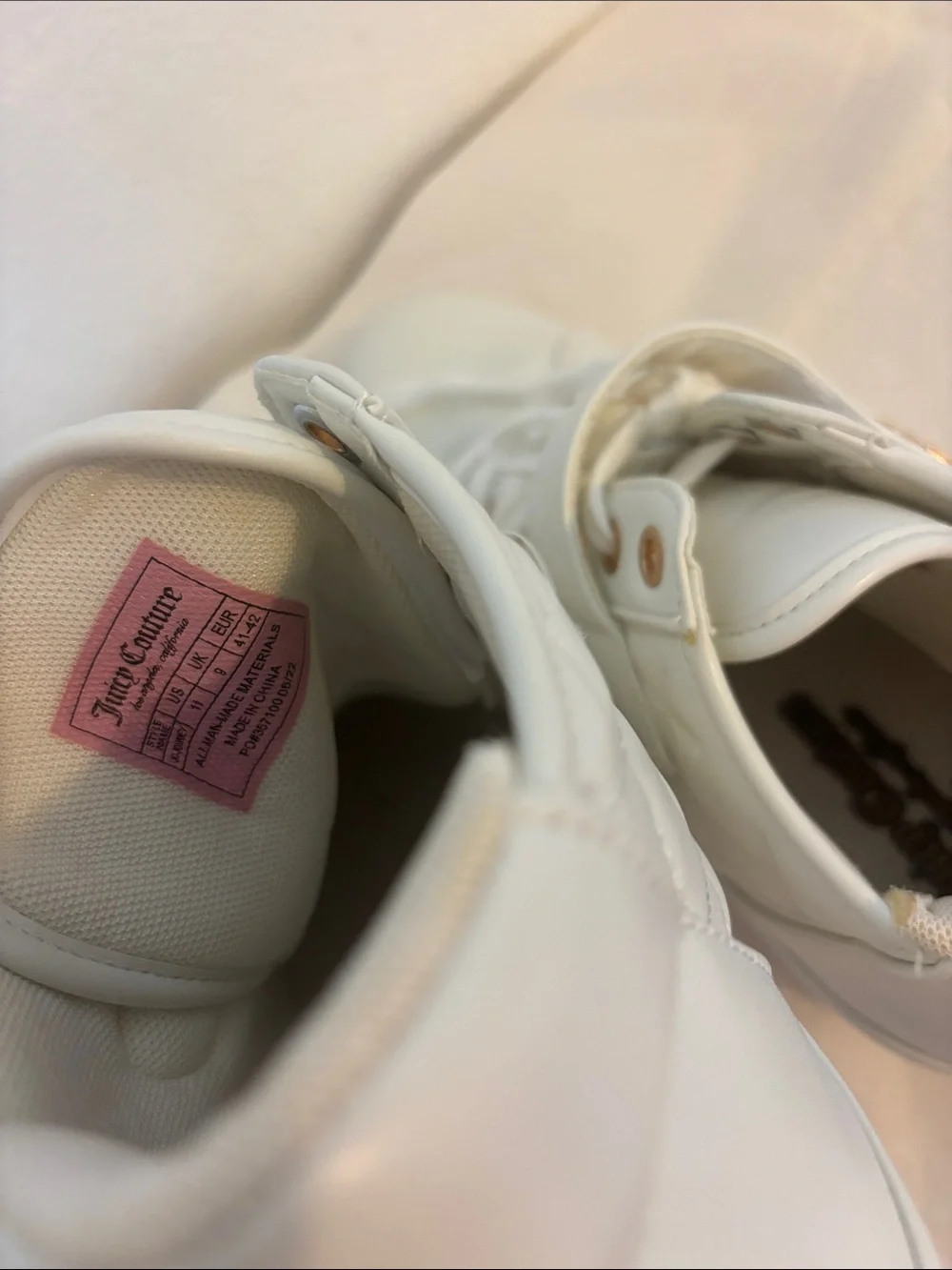 Juicy Couture Women’s Platform Wedge Sneakers Size US 11
